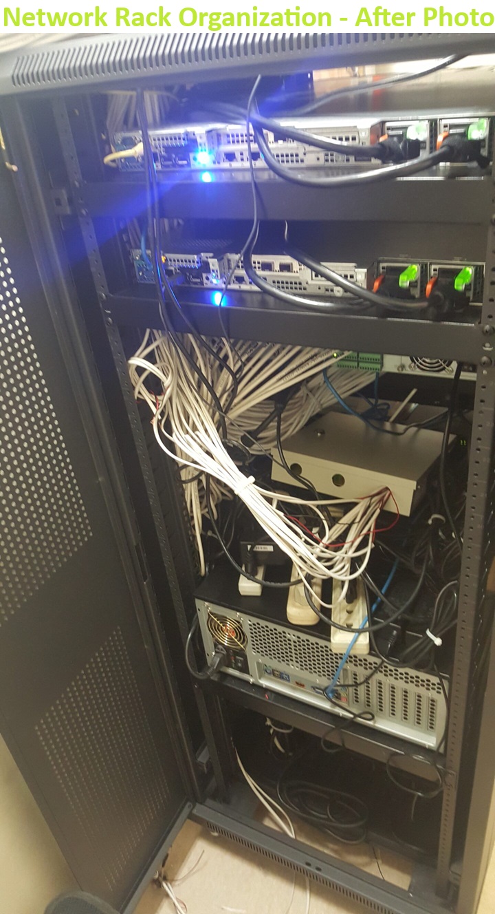 Network Closet Cleanup After 2